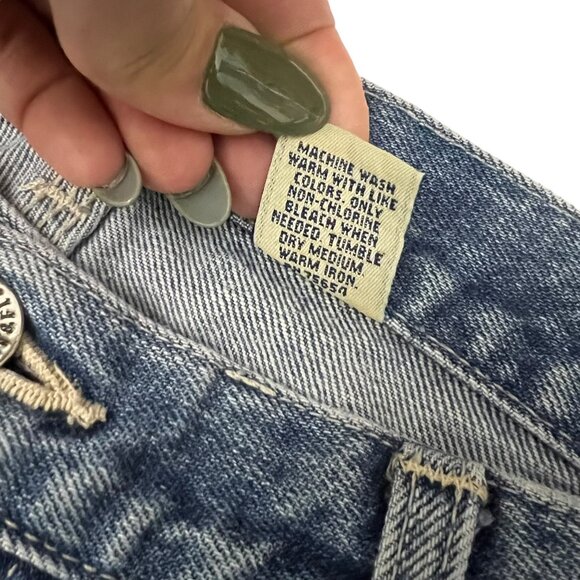 Vintage Abercrombie & Fitch Mens Carpenter Wide Leg Jeans Medium Wash Size 32L - Picture 12 of 16